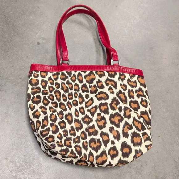 ISABELLA FIORE Y2K leopard cherry purse bag - Picture 4 of 11